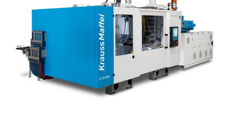 KraussMaffei with automated GX production cell at Feiplastic 2013